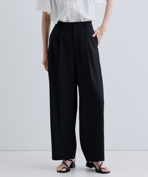 GALLEST（ギャレスト）の「バッククロスモードパンツ（その他パンツ・レディース・ブラック/オフホワイト・36/38）」の15枚目の写真