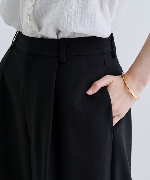 GALLEST（ギャレスト）の「バッククロスモードパンツ（その他パンツ・レディース・ブラック/オフホワイト・36/38）」の16枚目の写真