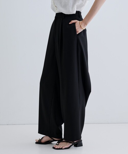 GALLEST（ギャレスト）の「バッククロスモードパンツ（その他パンツ・レディース・ブラック/オフホワイト・36/38）」の18枚目の写真