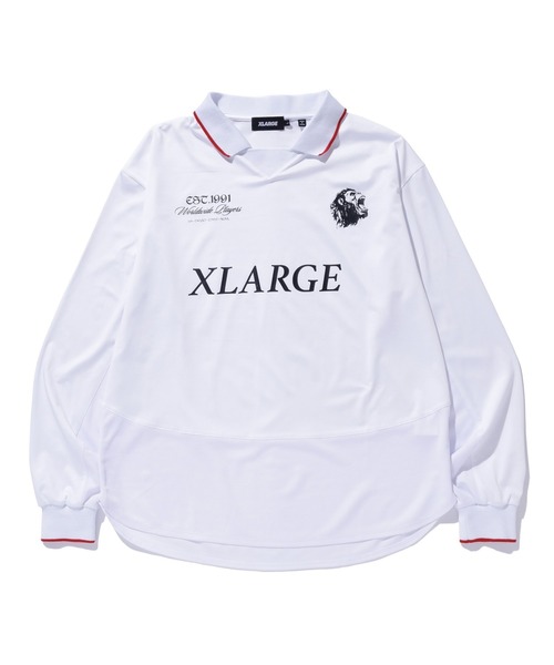 L/S FOOTBALL SHIRT（Tシャツ/カットソー）｜XLARGE（エクストララージ