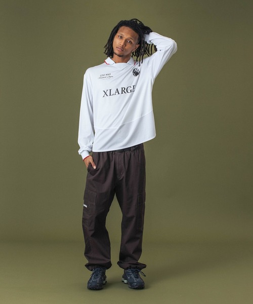 L/S FOOTBALL SHIRT（Tシャツ/カットソー）｜XLARGE（エクストララージ