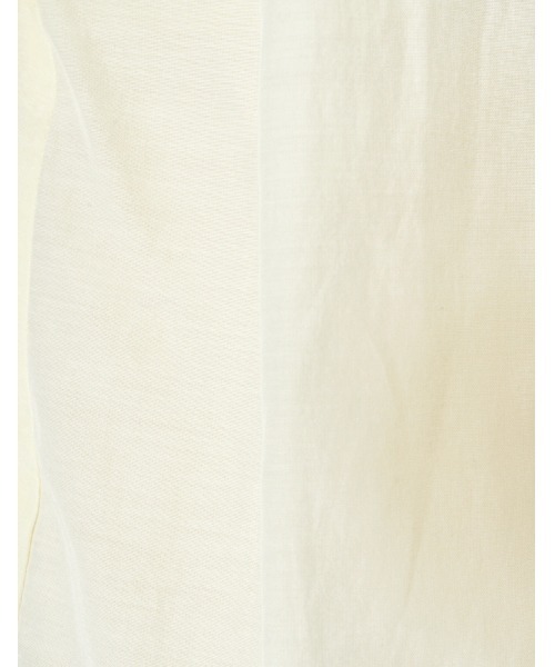 RUMCHE（ラムシェ）の「Stand Collar Blouse / スタンドカラーブラウス（シャツ/ブラウス・レディース・ネイビー/オフホワイト・FREE）」の9枚目の写真
