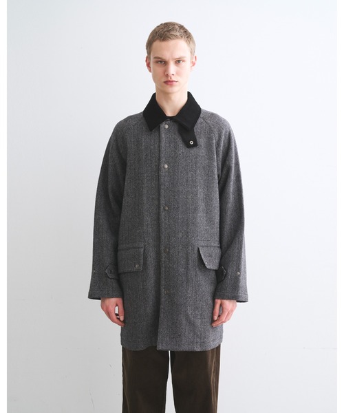 Traditional Weatherwear(トラディショナルウェザーウェア)の「HARROGATE(ステンカラーコート・メンズ・グレー系その他/ブラウン系その他・38/36/34)」の1枚目の写真