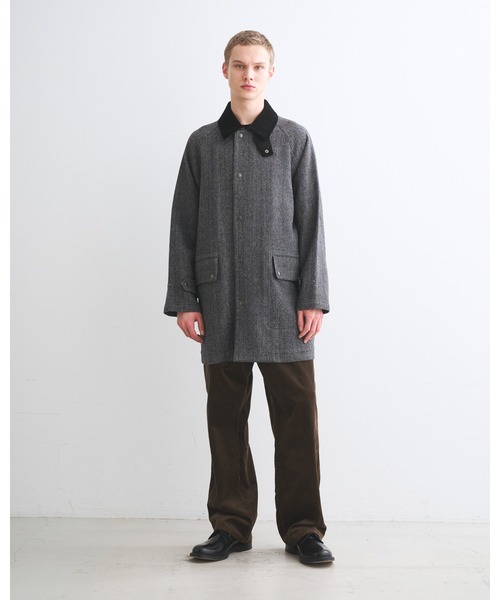 Traditional Weatherwear(トラディショナルウェザーウェア)の「HARROGATE(ステンカラーコート・メンズ・グレー系その他/ブラウン系その他・38/36/34)」の3枚目の写真