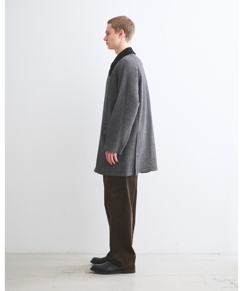 Traditional Weatherwear(トラディショナルウェザーウェア)の「HARROGATE(ステンカラーコート・メンズ・グレー系その他/ブラウン系その他・38/36/34)」の4枚目の写真