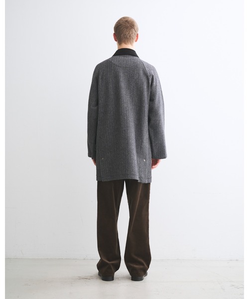 Traditional Weatherwear(トラディショナルウェザーウェア)の「HARROGATE(ステンカラーコート・メンズ・グレー系その他/ブラウン系その他・38/36/34)」の5枚目の写真