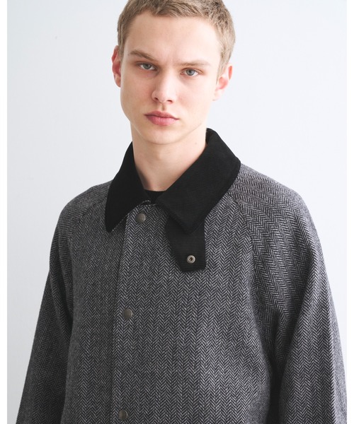 Traditional Weatherwear(トラディショナルウェザーウェア)の「HARROGATE(ステンカラーコート・メンズ・グレー系その他/ブラウン系その他・38/36/34)」の7枚目の写真