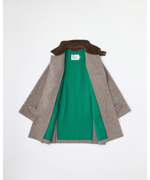 Traditional Weatherwear(トラディショナルウェザーウェア)の「HARROGATE(ステンカラーコート・メンズ・グレー系その他/ブラウン系その他・38/36/34)」の9枚目の写真