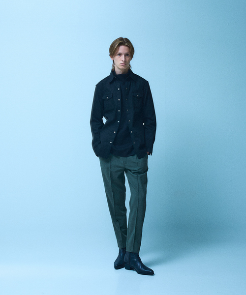 5351 POUR LES HOMMES（ゴーサンゴーイチプールオム）の「【ストレッチ / ベルトレス】 スリムテーパード シェフパンツ（その他パンツ・メンズ・グレー/カーキ/ブラック・44/46/48/50）」の16枚目の写真