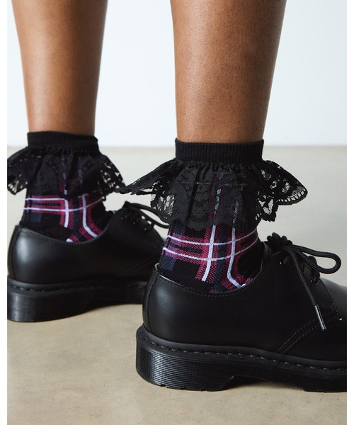 Dr. Martens(ドクターマーチン)の「Dr. Martens/ドクターマーチン フリル ソックス AD097651(ソックス/靴下・レディース・マルチ・S/M)」の3枚目の写真