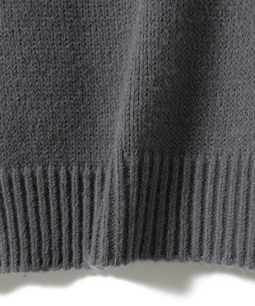 B:MING by BEAMS(ビーミングバイビームス)の「ambiance / 3ゲージ リフレクター クルーネック ニット(ユニセックス)(ニット/セーター・メンズ・グレー/ブラック・S/M/L/XL)」の12枚目の写真
