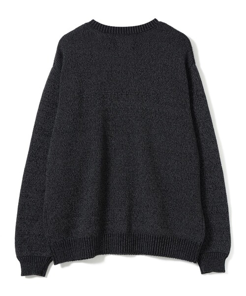 B:MING by BEAMS(ビーミングバイビームス)の「ambiance / 3ゲージ リフレクター クルーネック ニット(ユニセックス)(ニット/セーター・メンズ・グレー/ブラック・S/M/L/XL)」の16枚目の写真