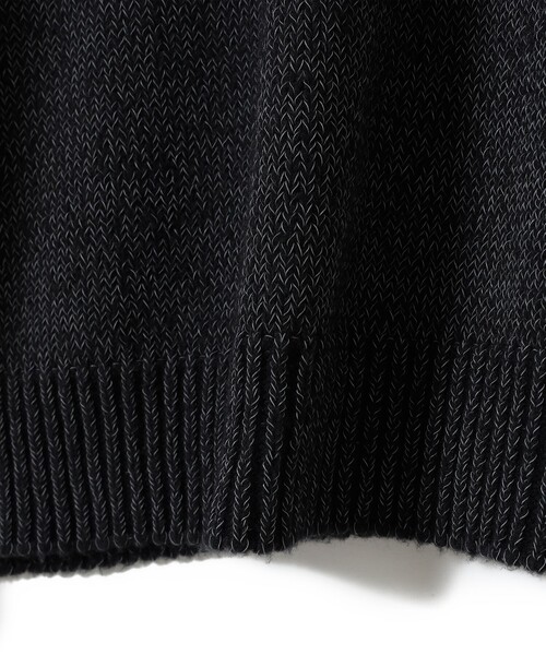 B:MING by BEAMS(ビーミングバイビームス)の「ambiance / 3ゲージ リフレクター クルーネック ニット(ユニセックス)(ニット/セーター・メンズ・グレー/ブラック・S/M/L/XL)」の17枚目の写真