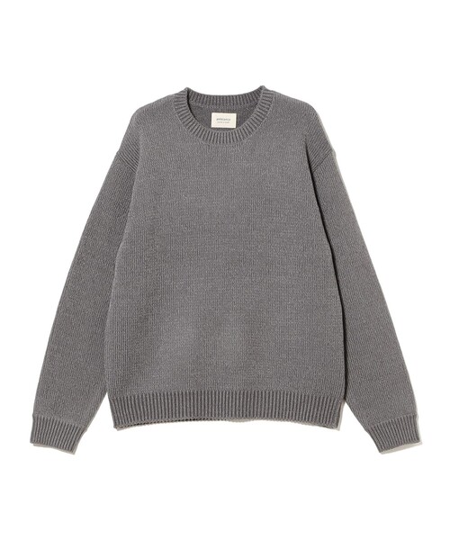 ⭐️BRIEFING Mサイズ ライトグレー セーター Pilgrim Surf+Supply（ピルグリム サーフ+サプライ）Fiore Knit Crew