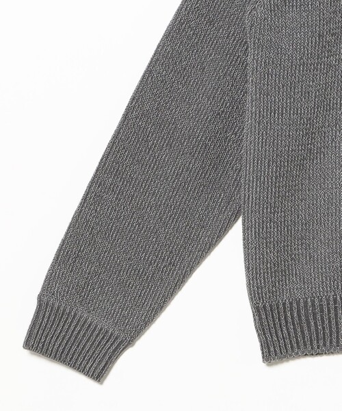 B:MING by BEAMS(ビーミングバイビームス)の「ambiance / 3ゲージ リフレクター クルーネック ニット(ユニセックス)(ニット/セーター・メンズ・グレー/ブラック・S/M/L/XL)」の21枚目の写真