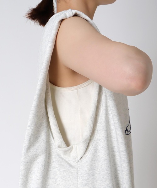 Three Four Time（ｽﾘｰﾌｫｰﾀｲﾑ）の「ネコトラフロッキープリントプルオーバー（Tシャツ/カットソー・レディース・グレー/ネイビー・FREE）」の21枚目の写真