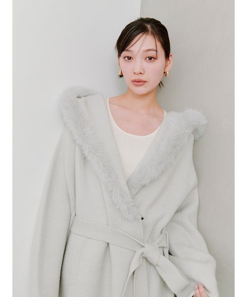 snidel 上品♡袖ファーAラインコート♡ SNIDEL（毛皮/ファーコート）のフリマアイテム一覧