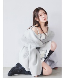 BLIAN TUCKER レディース ファーコート アンゴラ混 黒 一点物美品 楽天市場】【5%offクーポン】ムートンコート レディース 冬