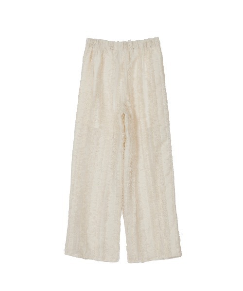 ELCHELE(エルチェレ)の「STRIPE JQ STRAIGHT PANTS(その他パンツ・レディース・ホワイト/マルチ・38/36)」の11枚目の写真