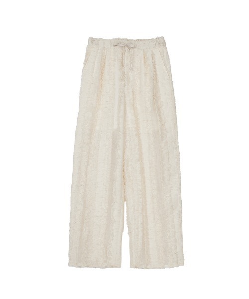 ELCHELE(エルチェレ)の「STRIPE JQ STRAIGHT PANTS(その他パンツ・レディース・ホワイト/マルチ・38/36)」の15枚目の写真
