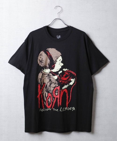 ROCK-OFF(ロックオフ)の「【ROCK-OFF】【3】KORN(コーン)FLOOW THE LEADER T-SHIRTS(Tシャツ/カットソー・メンズ・ブラック・MEDIUM/X-LARGE/LARGE)」の2枚目の写真