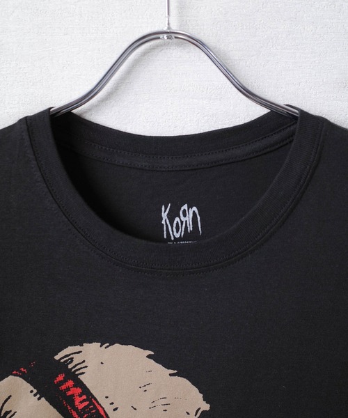 ROCK-OFF(ロックオフ)の「【ROCK-OFF】【3】KORN(コーン)FLOOW THE LEADER T-SHIRTS(Tシャツ/カットソー・メンズ・ブラック・MEDIUM/X-LARGE/LARGE)」の4枚目の写真