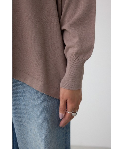 AZUL by moussy(アズールバイマウジー)の「C/T冷感 ニットカーディガン(カーディガン/ボレロ・レディース・ダークベージュ/ブラック/ダークグリーン・FREE)」の22枚目の写真