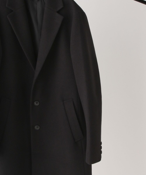 GLOBAL WORK（グローバルワーク）の「ウーリーテック/防風スマートチェスターコート/451154（チェスターコート・メンズ・チャコールグレー/ネイビー/ブラック・3XL/SMALL/MEDIUM/LARGE/X-LARGE/XX-LARGE/X-SMALL）」の16枚目の写真