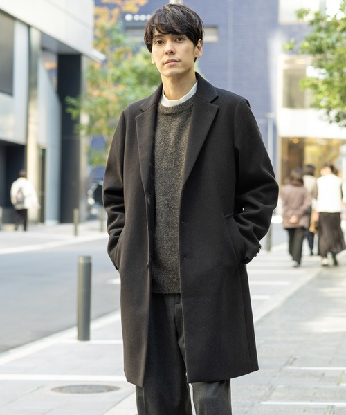 セール】ウーリーテック/防風スマートチェスターコート/451154