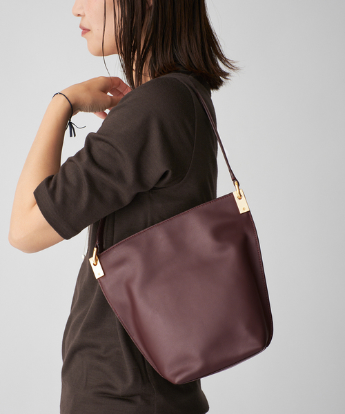 ORSETTO（オルセット）の「ORSETTO オルセット ONE-SHOULDER BAG RACCOLTO 1503250006（ショルダーバッグ・レディース・アイボリー/バーガンディー/ボルドー・FREE）」の2枚目の写真