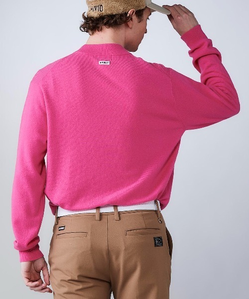 archivio(アルチビオ)の「<MENS>カシミヤ100%ロゴポケットニット(ニット/セーター・メンズ・グレー/イエロー/ネイビー/ピンク・M/L)」の8枚目の写真