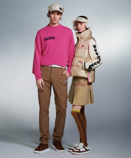 archivio(アルチビオ)の「<MENS>カシミヤ100%ロゴポケットニット(ニット/セーター・メンズ・グレー/イエロー/ネイビー/ピンク・M/L)」の15枚目の写真
