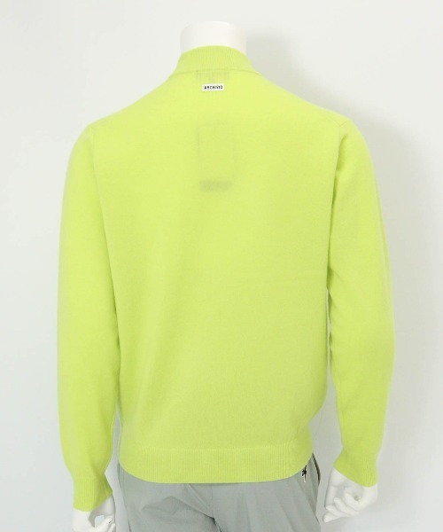 archivio(アルチビオ)の「<MENS>カシミヤ100%ロゴポケットニット(ニット/セーター・メンズ・グレー/イエロー/ネイビー/ピンク・M/L)」の21枚目の写真