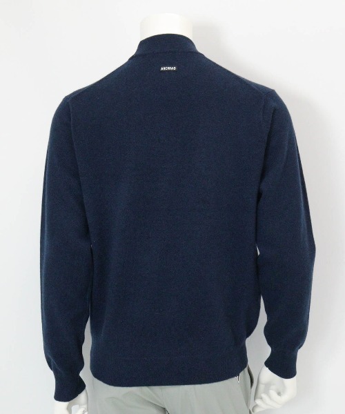 archivio(アルチビオ)の「<MENS>カシミヤ100%ロゴポケットニット(ニット/セーター・メンズ・グレー/イエロー/ネイビー/ピンク・M/L)」の14枚目の写真
