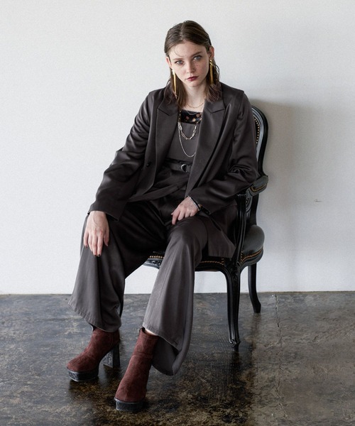 HARE（ハレ）の「【百田夏菜子着用/SET UP対応 】KIHINNビスチェ(HARE)（その他トップス・レディース・グレイッシュベージュ/ブラック・FREE）」の5枚目の写真