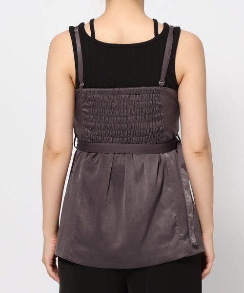 HARE（ハレ）の「【百田夏菜子着用/SET UP対応 】KIHINNビスチェ(HARE)（その他トップス・レディース・グレイッシュベージュ/ブラック・FREE）」の17枚目の写真