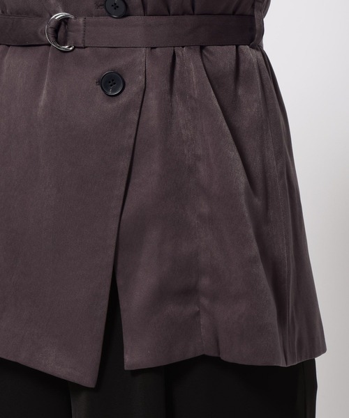 HARE（ハレ）の「【百田夏菜子着用/SET UP対応 】KIHINNビスチェ(HARE)（その他トップス・レディース・グレイッシュベージュ/ブラック・FREE）」の20枚目の写真