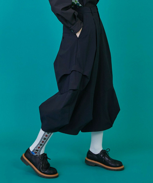 FRAPBOIS（フラボア）の「ニューホーン パンツ（その他パンツ・レディース・ブラック/ブルー・2/1）」の5枚目の写真