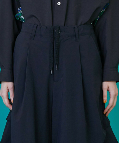 FRAPBOIS（フラボア）の「ニューホーン パンツ（その他パンツ・レディース・ブラック/ブルー・2/1）」の6枚目の写真