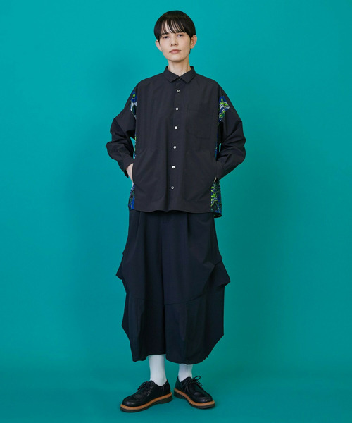 FRAPBOIS（フラボア）の「ニューホーン パンツ（その他パンツ・レディース・ブラック/ブルー・2/1）」の9枚目の写真