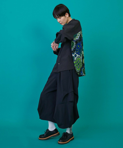 FRAPBOIS（フラボア）の「ニューホーン パンツ（その他パンツ・レディース・ブラック/ブルー・2/1）」の10枚目の写真