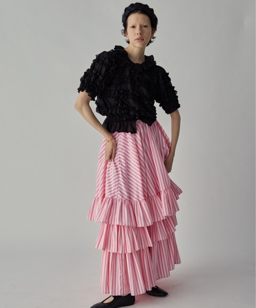 PERNA（ペルナ）の「メタリックブレイドカチューシャ（カチューシャ・レディース・マルチ/ブラック・FREE）」の5枚目の写真