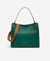 COLE HAAN 美品キレイなグリーンのバッグ Cole Haan - コールハーン トートバッグ グリーン 美品 レザー