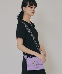 REDYAZEL（レディアゼル）の「バックルデザインロゴストラップミニバッグ（ショルダーバッグ）」