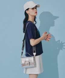 REDYAZEL（レディアゼル）の「バックルデザインロゴストラップミニバッグ（ショルダーバッグ）」