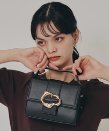 REDYAZEL（レディアゼル）の「バックルデザインロゴストラップミニバッグ（ショルダーバッグ）」