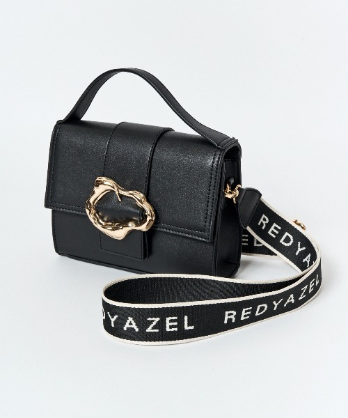 REDYAZEL（レディアゼル）の「バックルデザインロゴストラップミニバッグ（ショルダーバッグ・レディース・シルバー/ブラック/パープル・FREE）」の21枚目の写真