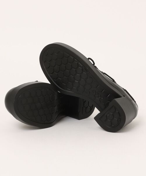 ECCO（エコー）の「軽量厚底 METROPOLE SEOUL 45 タッセルローファー しなやか上質カウレザー 本革（ローファー・メンズ・ブラック・36/37/38/39/35）」の3枚目の写真