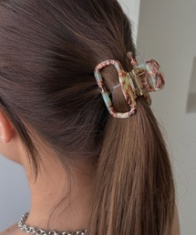 kutir | kutirlune／スクエアカラーヘアバンス(バレッタ/ヘアクリップ)