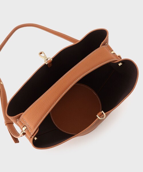 GRACE CONTINENTAL（グレースコンチネンタル）の「FEEL AND TASTE lily（ハンドバッグ・レディース・ダークブラウン・FREE）」の6枚目の写真